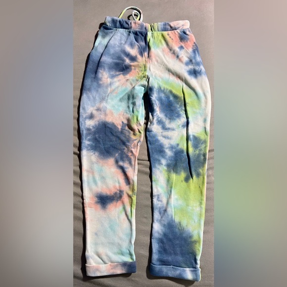 Sunset & Sixth Womens Juniors Cozy Tie Dye Jogger Sweatpants Size Medium 7/9 NEW - Picture 10 of 13